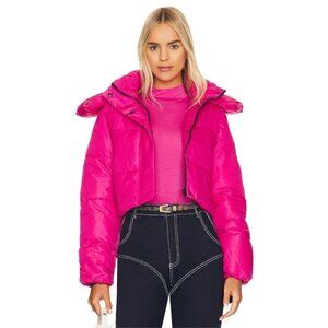 Unreal Fur Phaedra Jacket Pink Womens Size XL